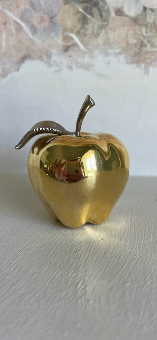 Timex Gold Apple Mini Travel Clock